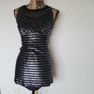 green emerald velvet dress NANETTE LEPORE Nanette By Sequin Cocktail Dress Black Size 10  Style  Exchange Boutique PGH